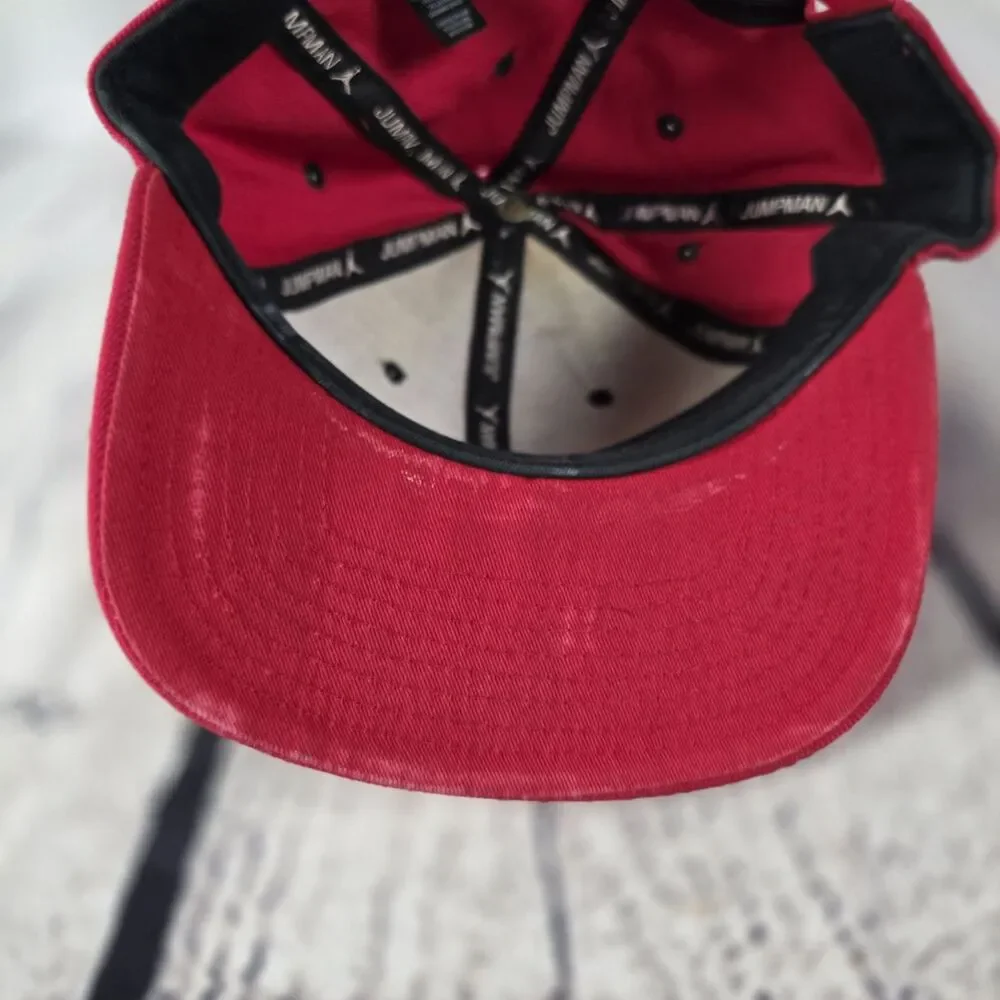 Jordan Jumpman Adjustable SnapBack Hat One Size Fits Most NWT Red/Black